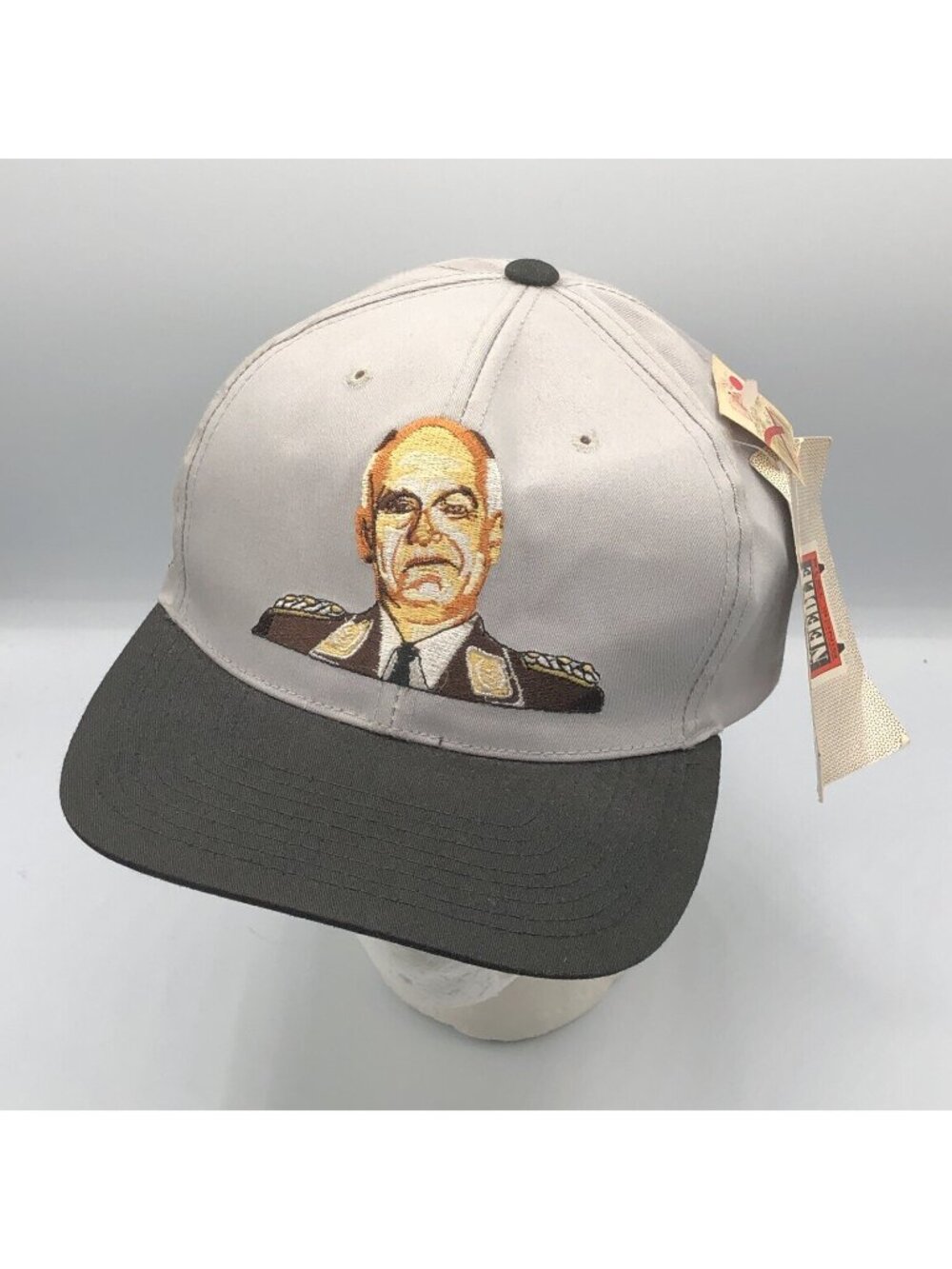 Vintage American Needle Hogan's Heroes Col Klink Blockhead Snapback Hat New Tags